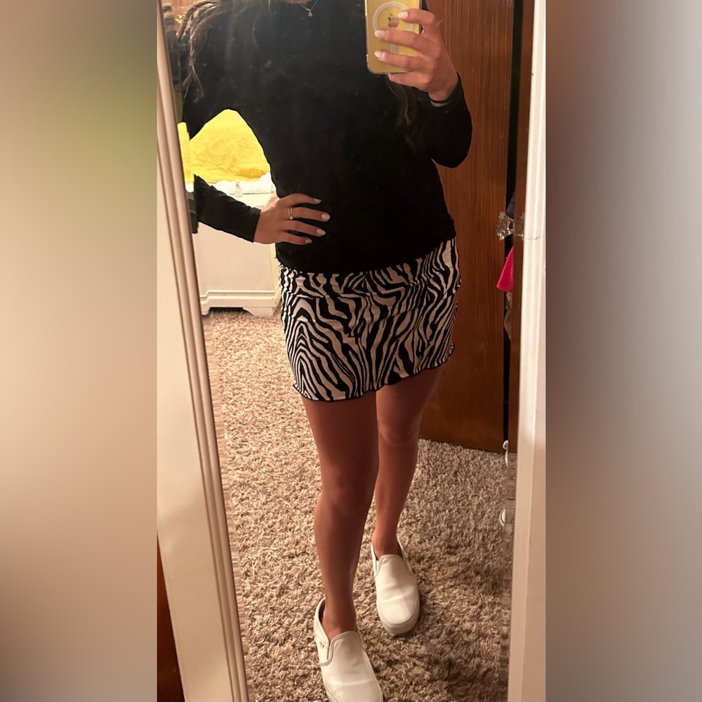Zebra Skirt